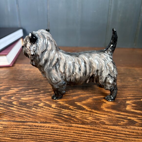 Royal Doulton Cairn Terrier Dog Figurine HN 1035 Vintage English Porcelain Dog - Picture 5 of 17